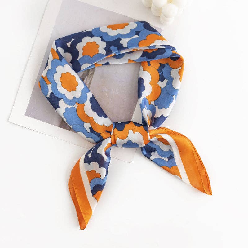 Floral Square Scarf