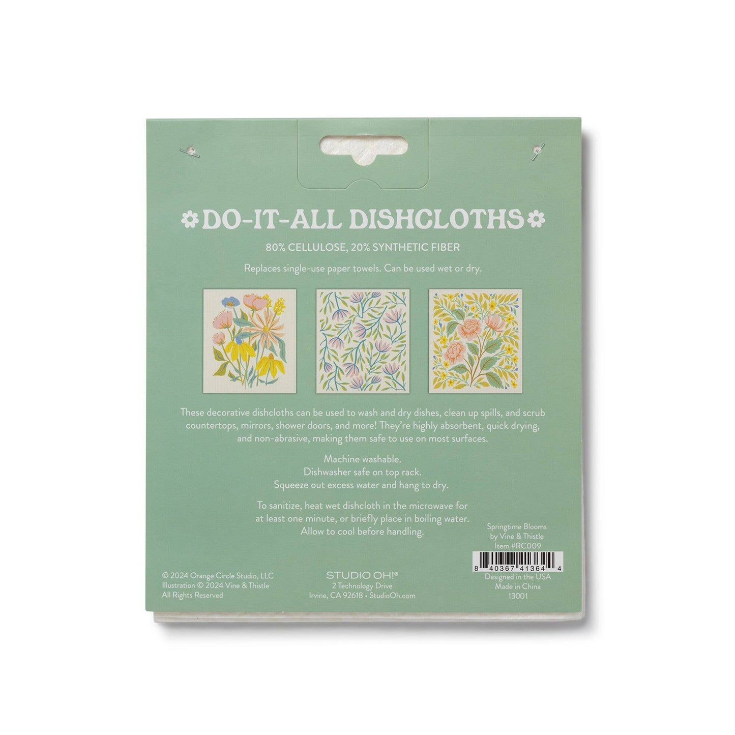 Springtime Blooms Dishcloths