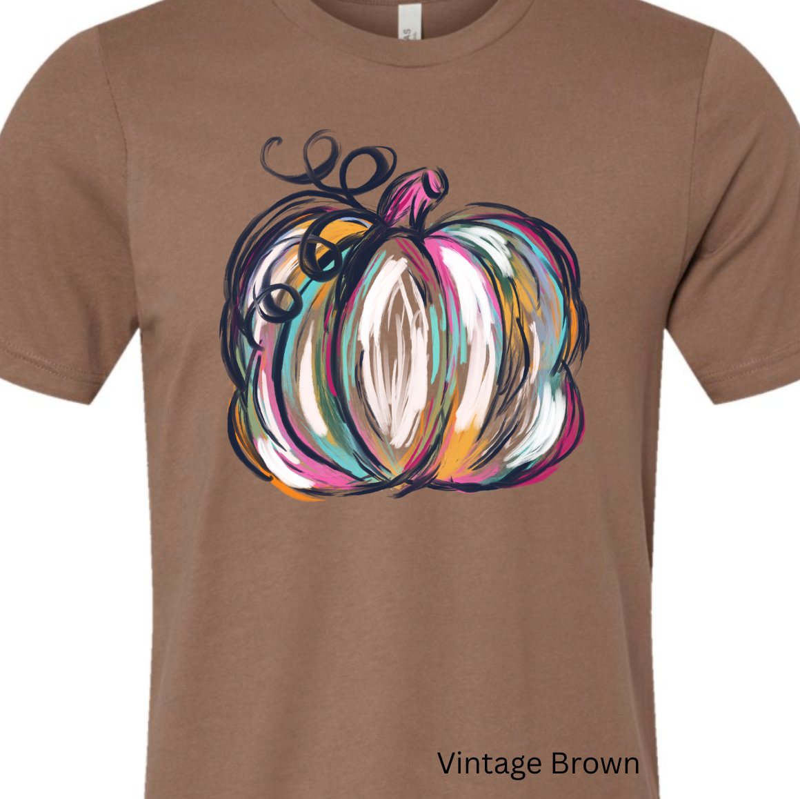 Watercolor Pumpkin Tee