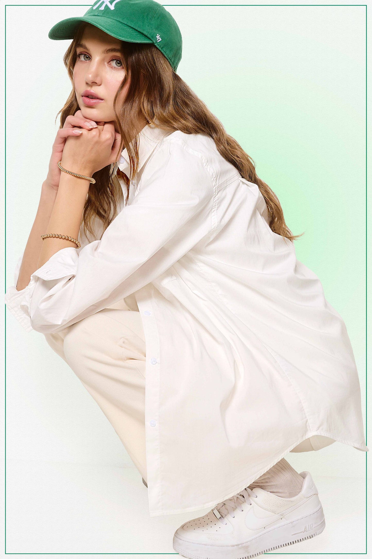 Button Down Classic  Poplin Shirt