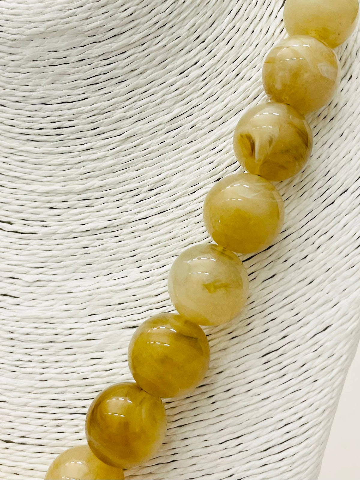Pendant on Beaded Necklace
