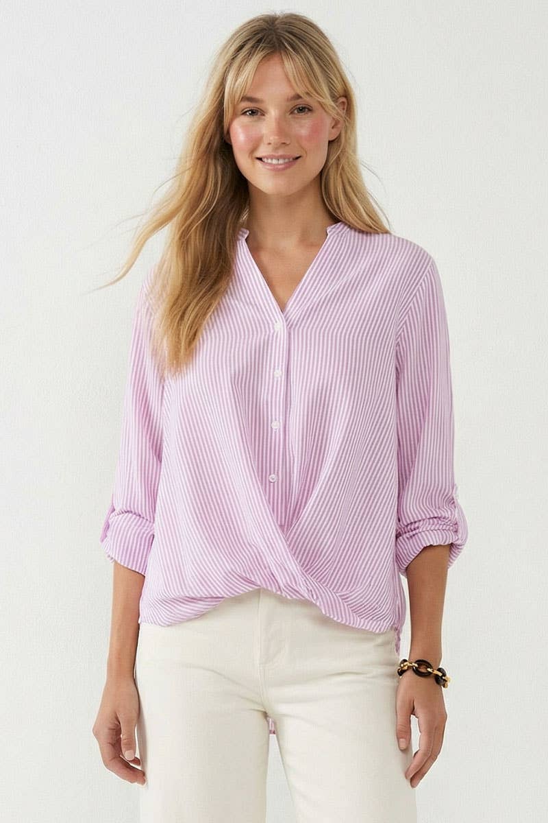 Striped Button Up Shirt