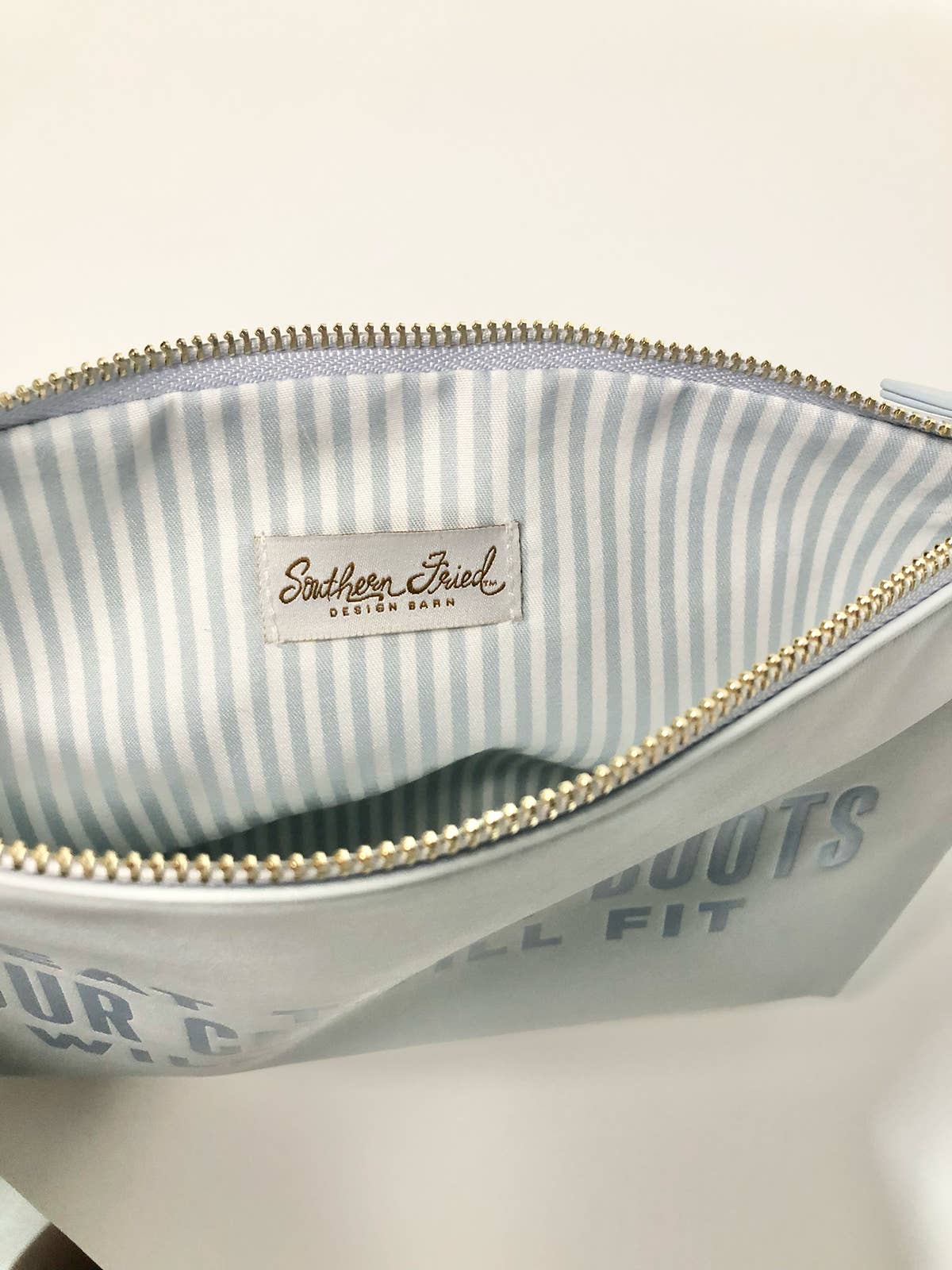 Eat The Cake Your Cowboy Boots... Catch All Pouch