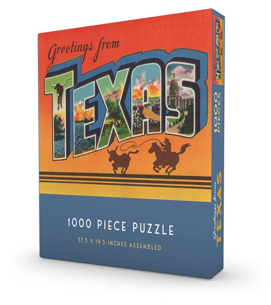 Greetings from Texas Puzzle 1000 Piece