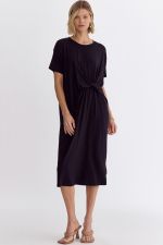 Jersey Knit midi dress