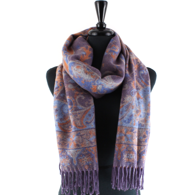 Paisley Sprigs Scarf