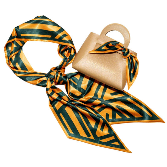 Game Day Accessory Scarf Green & Gold