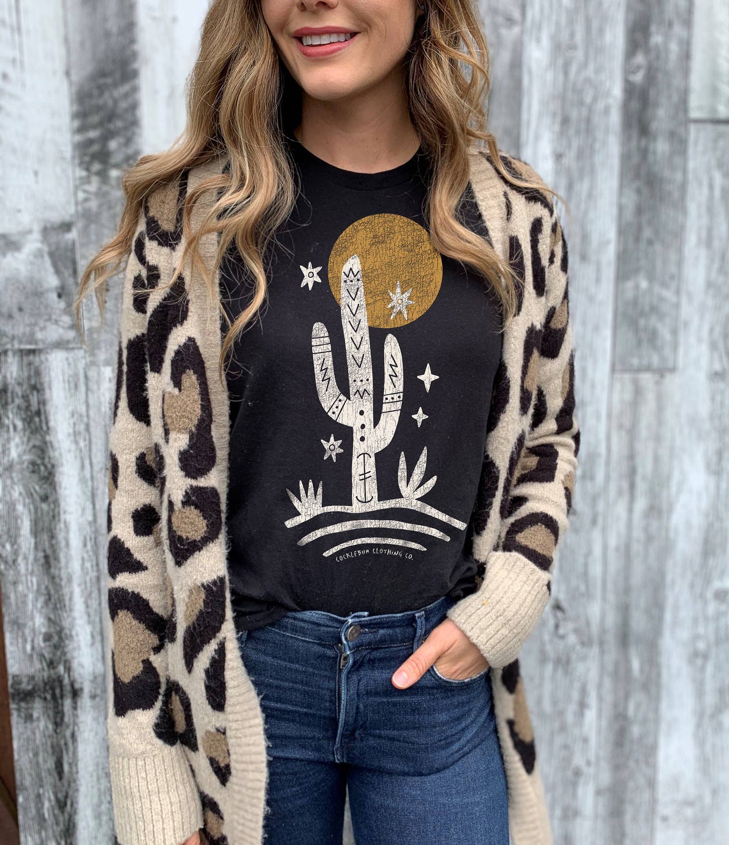 Southwestern Cactus  Tee