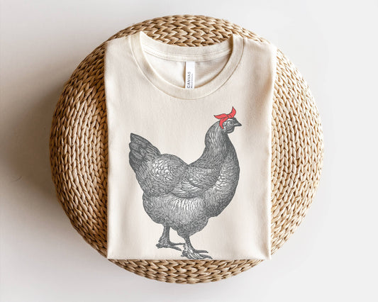 Chicken with Bandana Tee