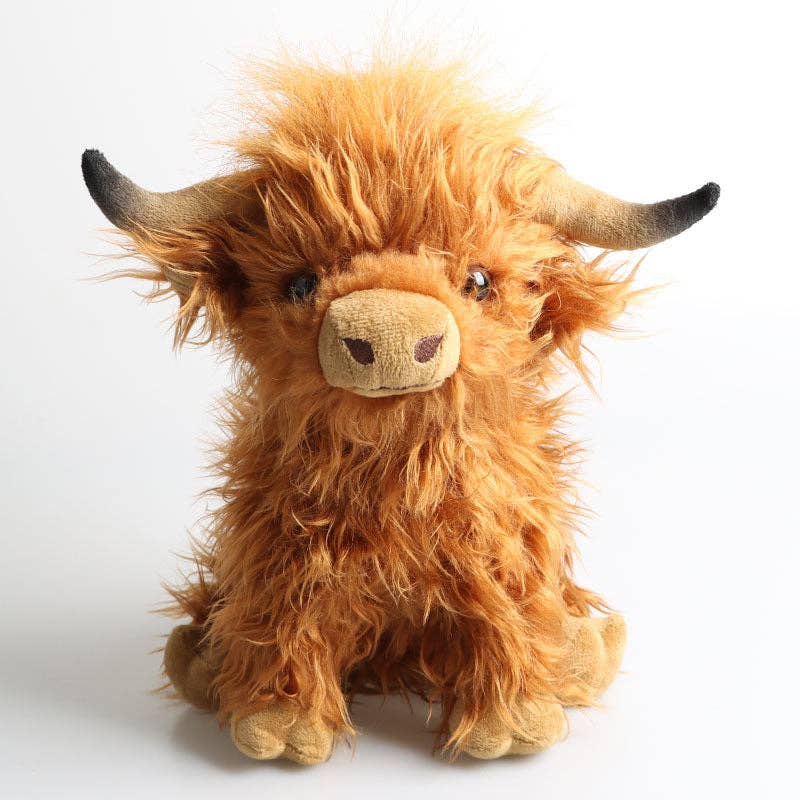 Cute Cow Plush Highland Cow