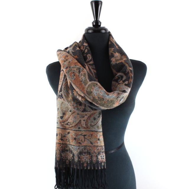 Paisley Sprigs Scarf