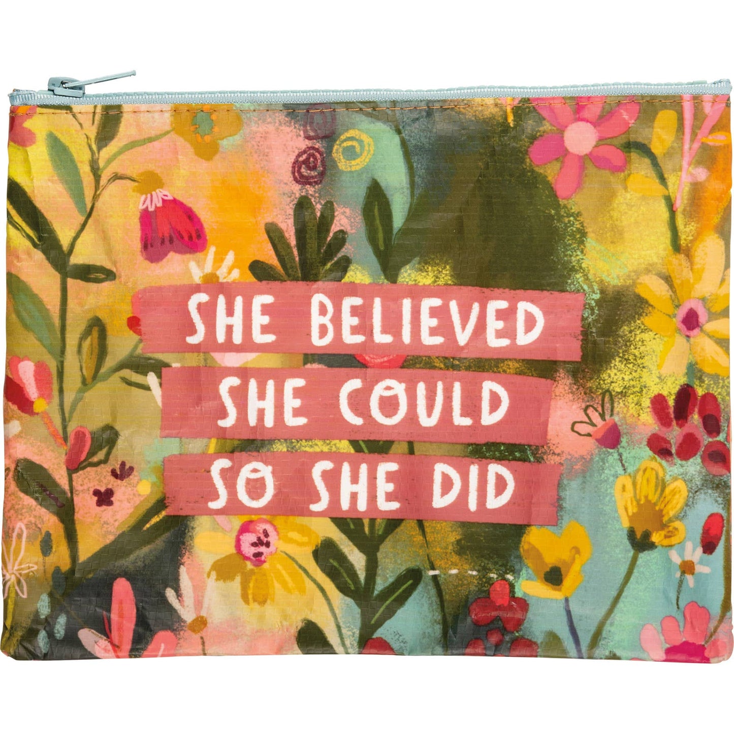 She Believed She Could So She Did Zipper Pouch