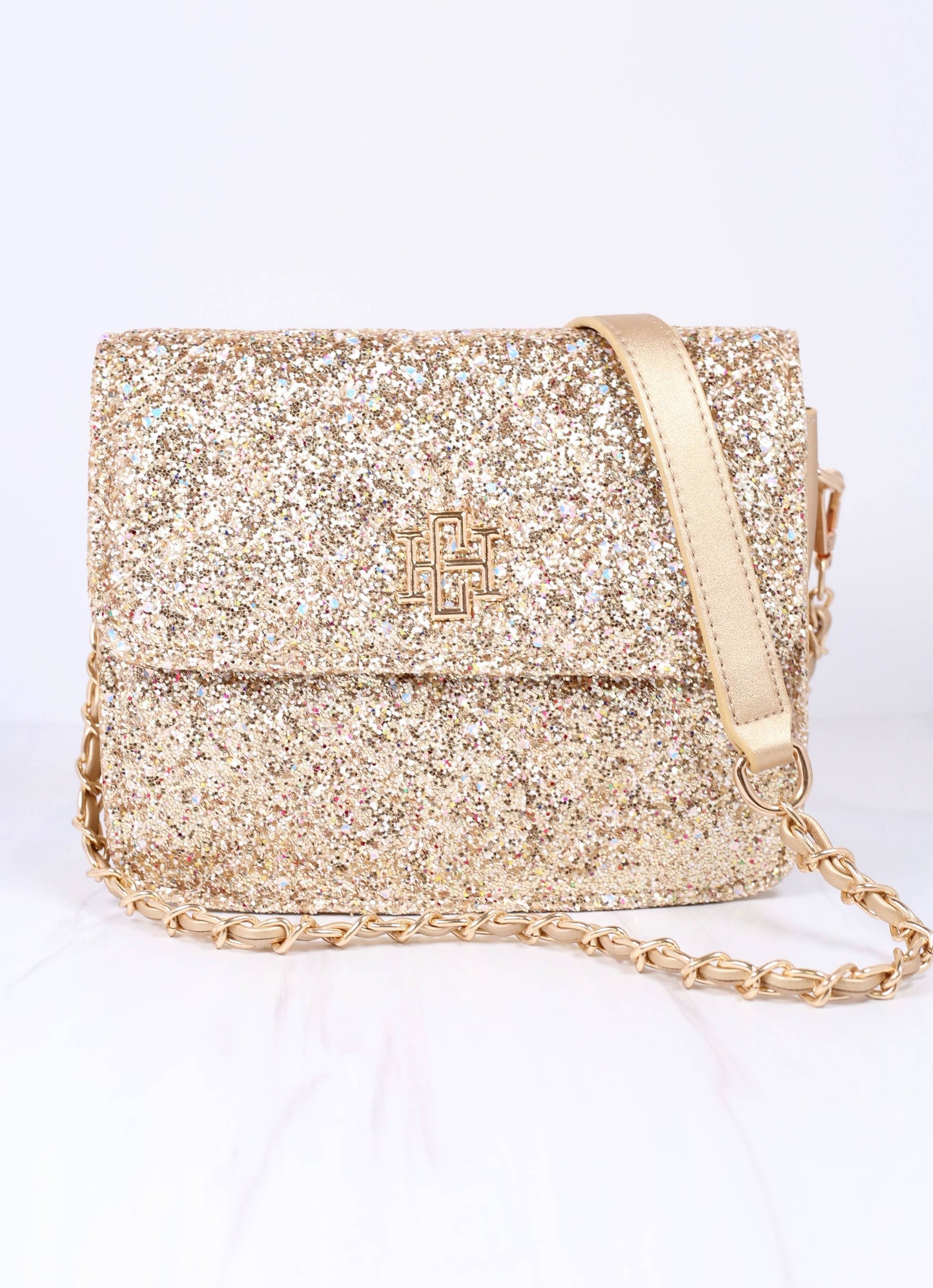 Evelyn Crossbody GLITTER GOLD