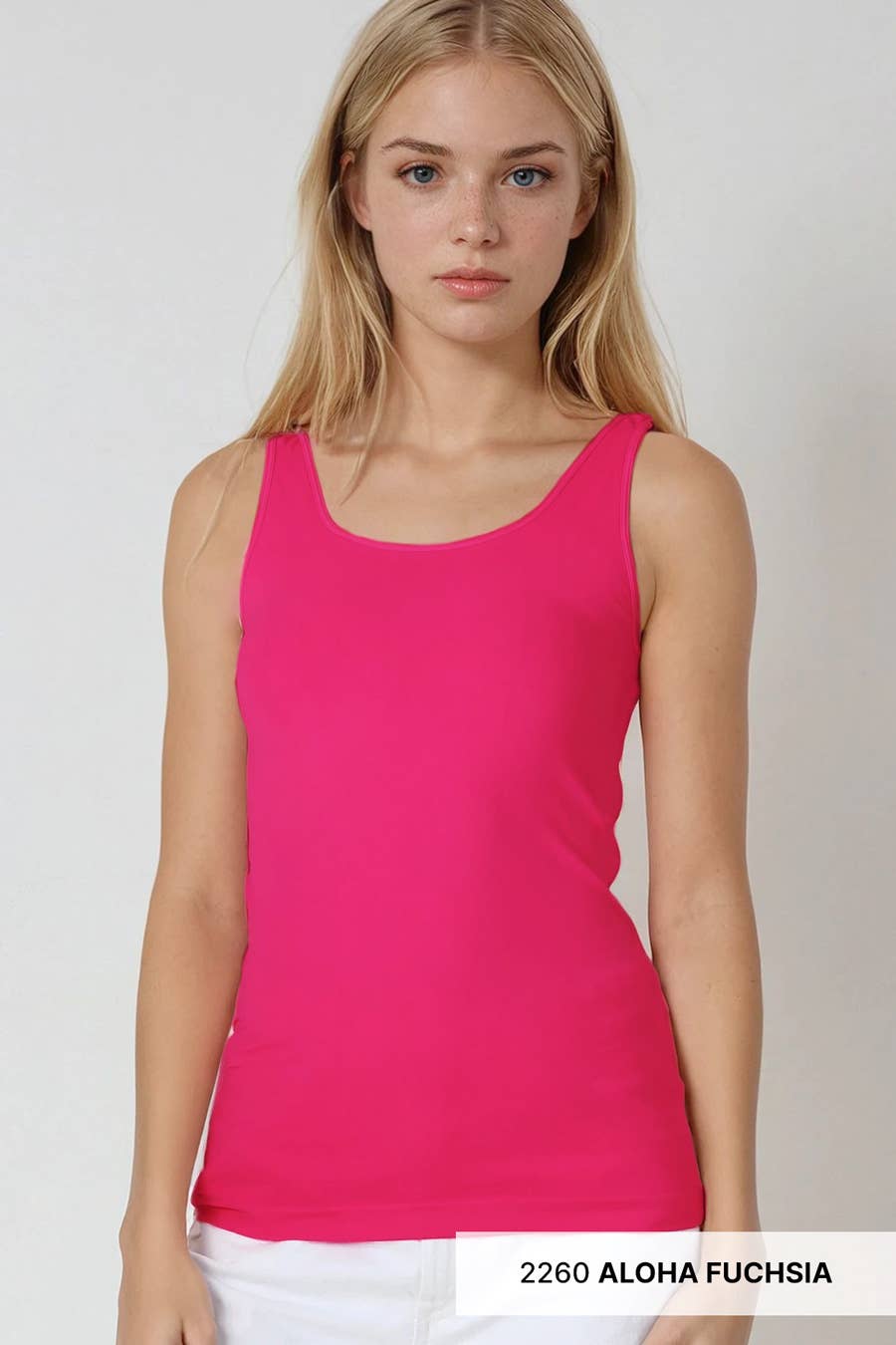 -  Plain Jersey Tank Top
