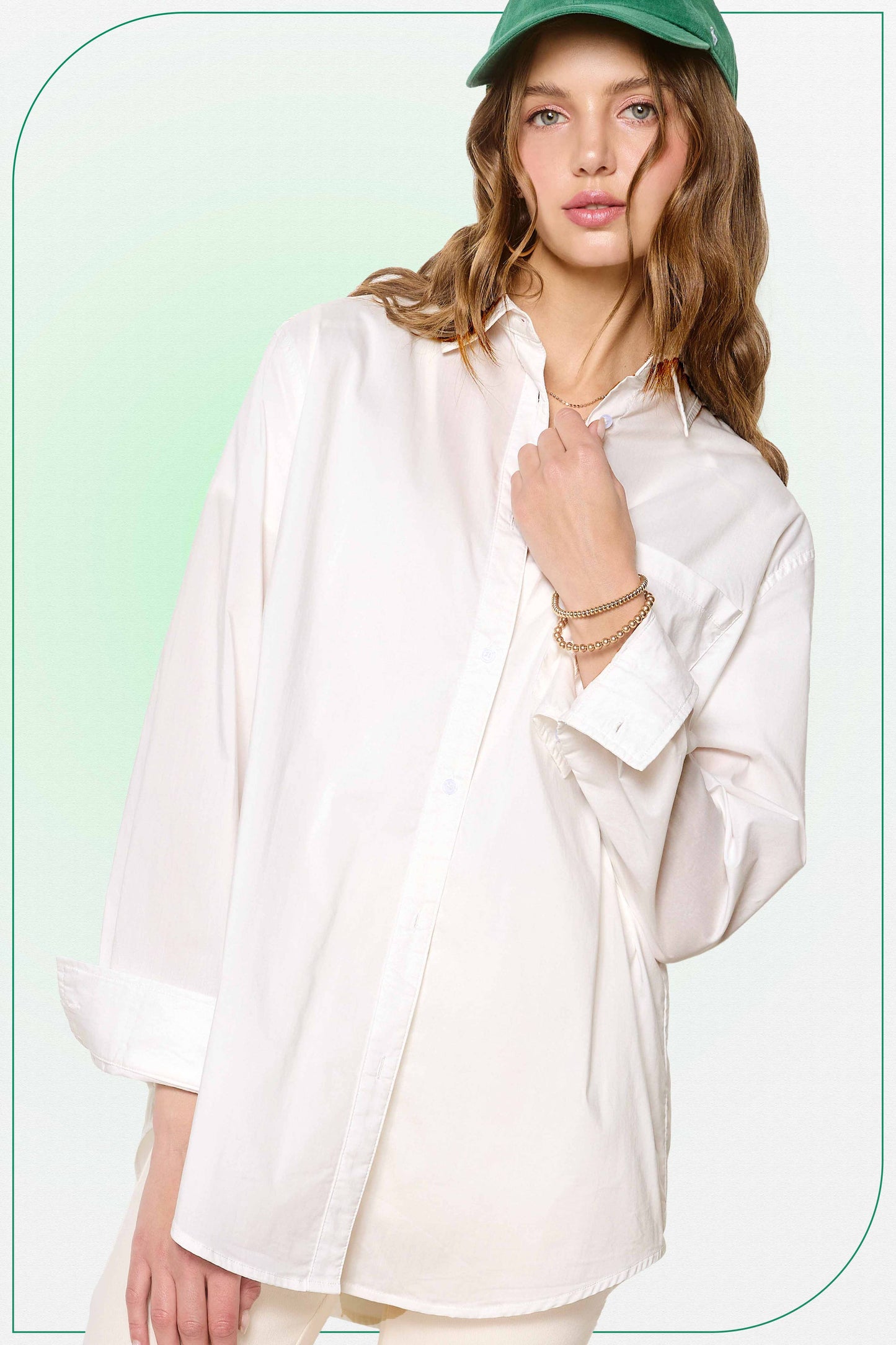 Button Down Classic  Poplin Shirt