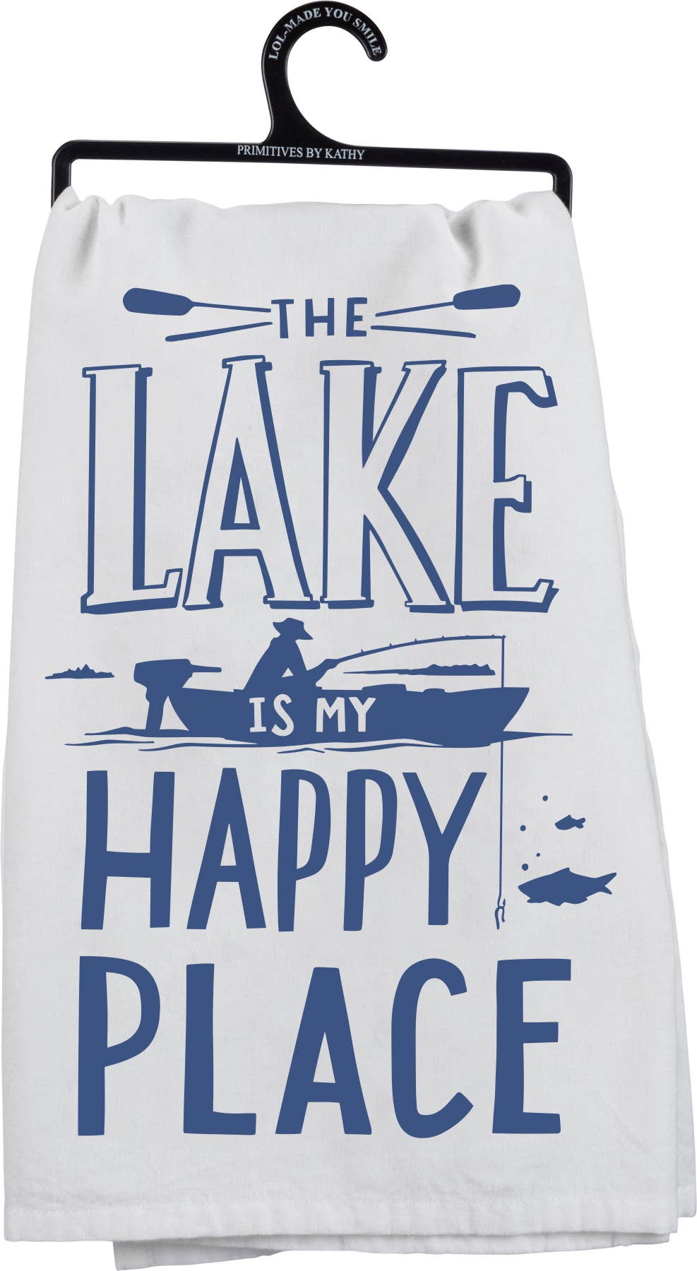 Lake Is My Happy Place Kitchen Towel