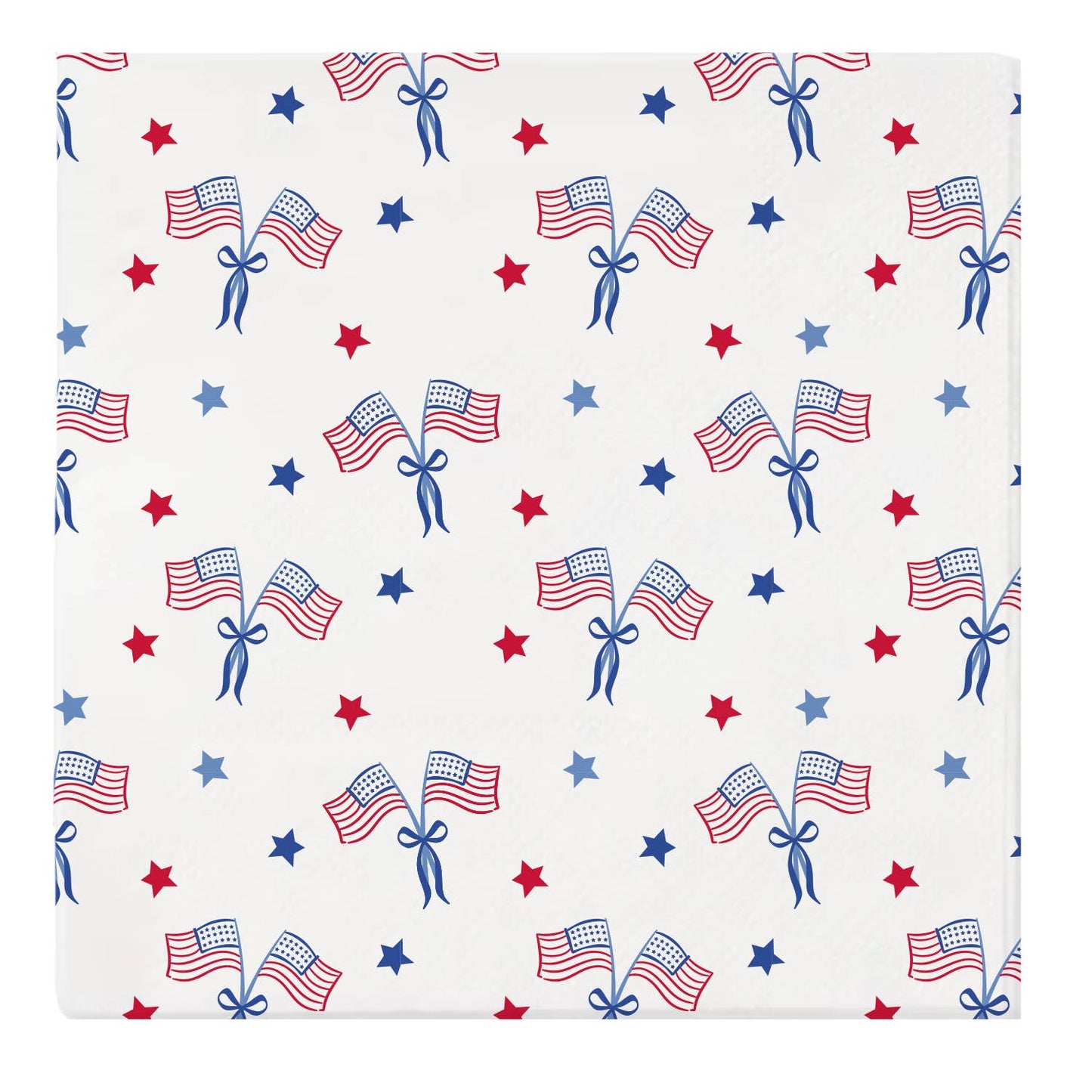 Cocktail Napkin American Flag