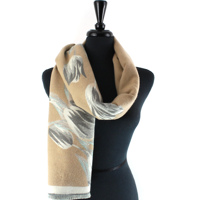 Ice Tulips Scarf