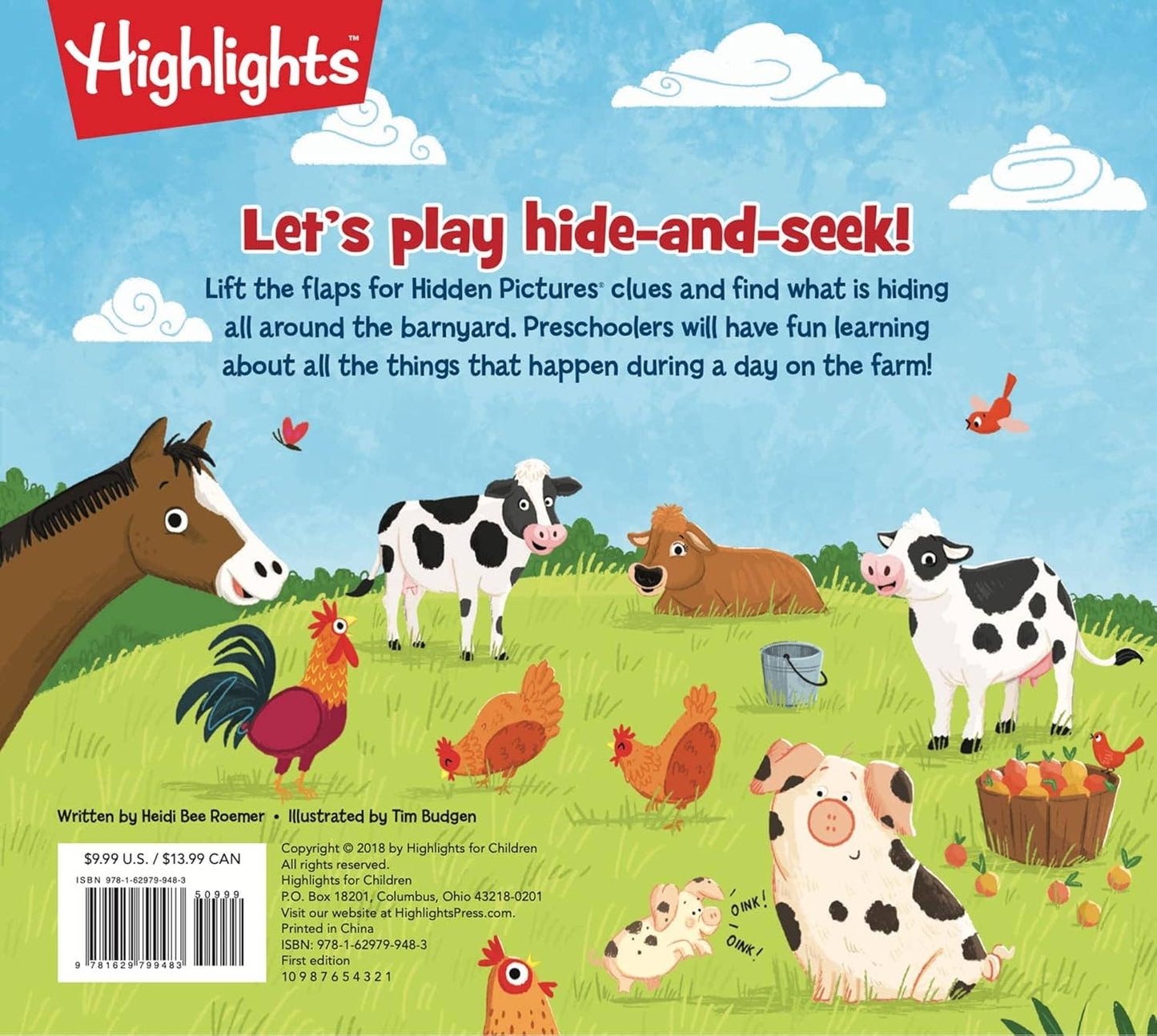 Hide-and-Seek On the Farm book