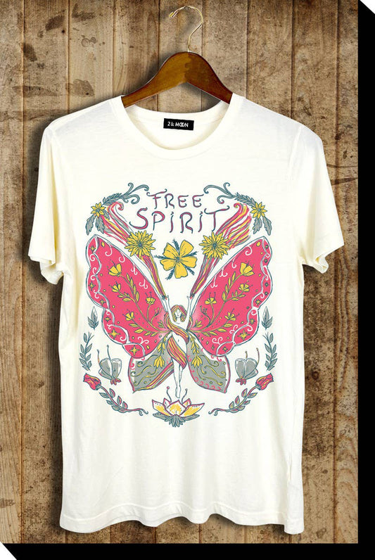 Butterfly Free Spirit Graphic Tee