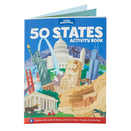 50 States Activity Book