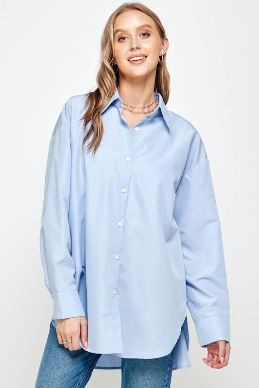 Oversized Button Down Shirt