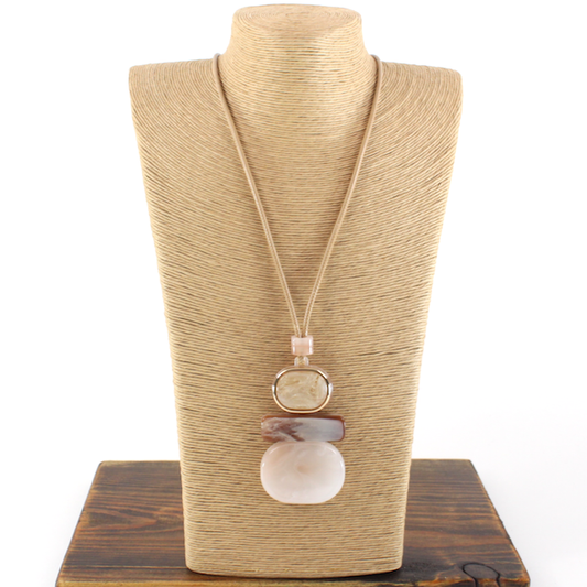 3-Tier Dangle Statement Necklace