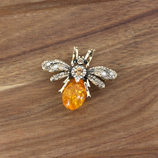 Bee Stainless Steel/Semi-Precious Stone Jewelry